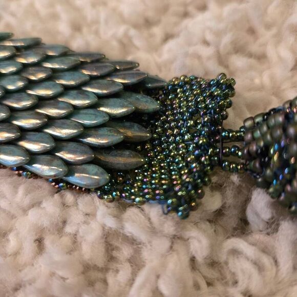 Snake Bracelet Beaded Unique - Picture 6 of 11